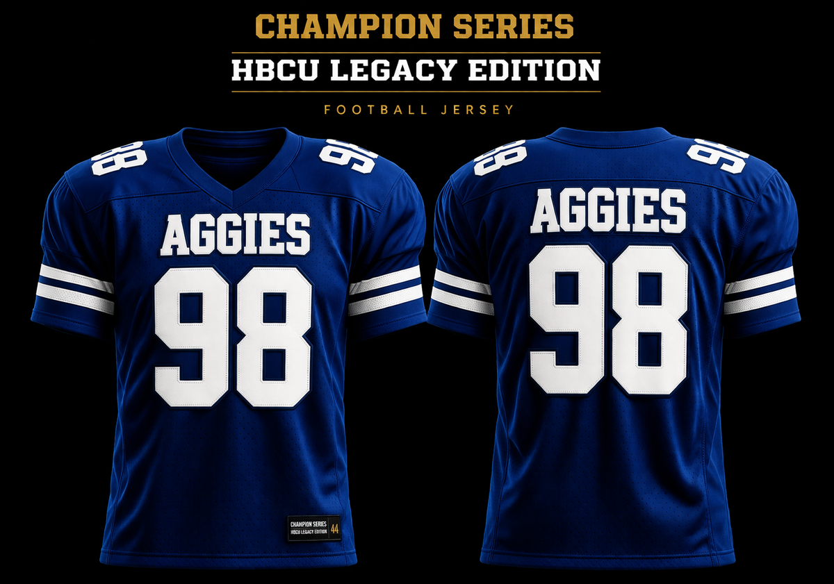 HBCU Legacy Edition “1991 Championship” Custom Football Jersey – Aggies Collection