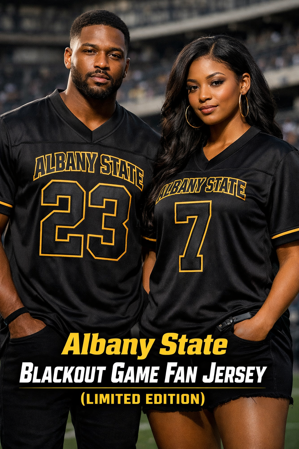 Albany State Blackout Game Fan Jersey (Limited Edition)