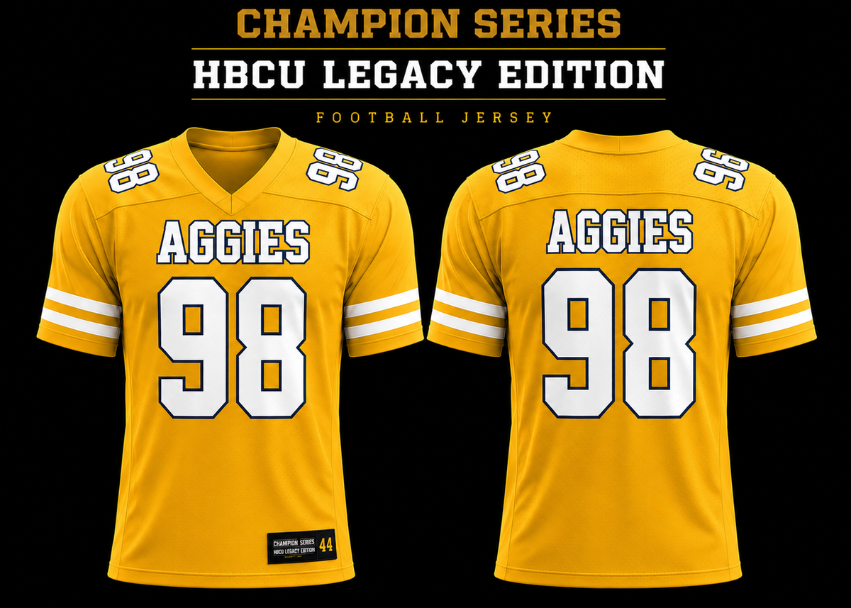 HBCU Legacy Edition “1991 Championship” Custom Football Jersey – Aggies Collection