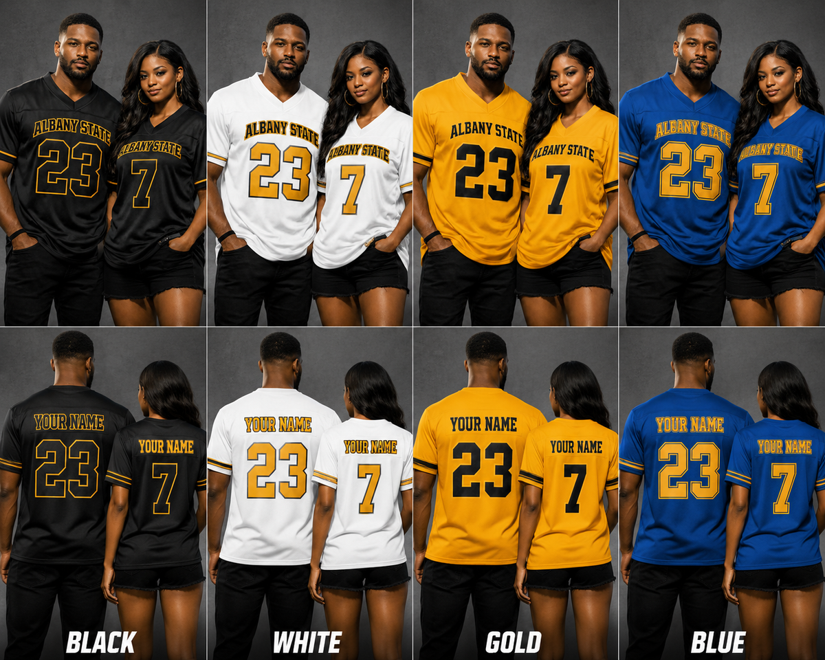 Albany State Blackout Game Fan Jersey (Limited Edition)